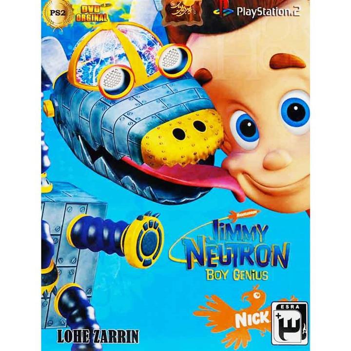 Jimmy Neutron Boy Genius PS2 لوح زرین